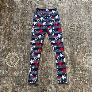 LulaRoe Patterned Leggings • size tween